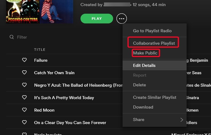 Spotify プレイリストを共同作業にする方法とその仕組み