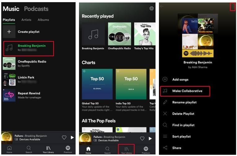 Spotify プレイリストを共同作業にする方法とその仕組み