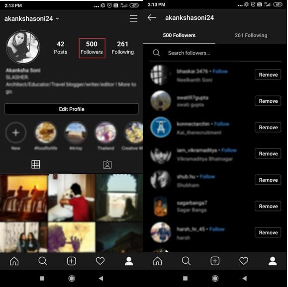 誰かが Instagram であなたをフォローしないようにする方法