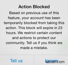 「Instagram でアクションがブロックされる」問題を解決する方法 (2022 年に更新された修正)