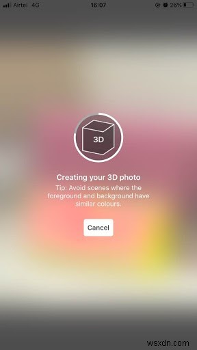 Facebook で 3D 写真を作成するには?