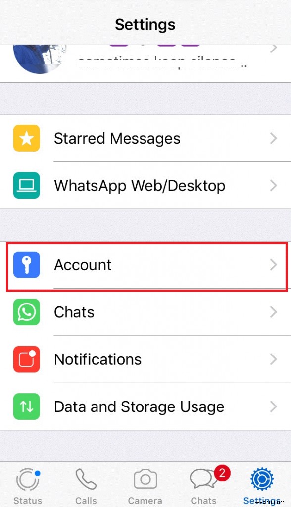 Android と iPhone の WhatsApp アカウント情報をダウンロードする方法は次のとおりです