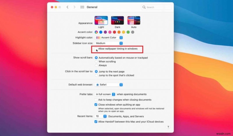 Big Sur およびそれ以前の macOS で Mac をダーク モードにする方法