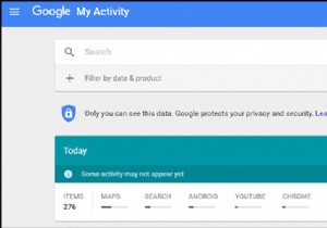 Google検索履歴を削除する方法は次のとおりです 
