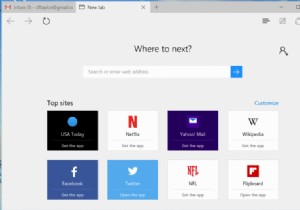 ブックマークを Microsoft Edge にインポートする方法