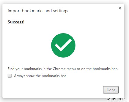 他のブラウザから Google Chrome にブックマークをインポートする方法