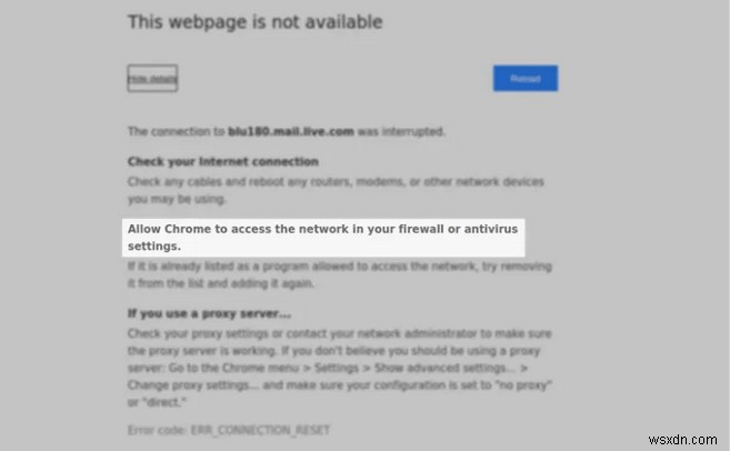 修正:Chrome がファイアウォールまたはウイルス対策設定でネットワークにアクセスできるようにする