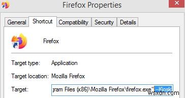 Firefox ブラウザでキオスク モードを有効にする方法