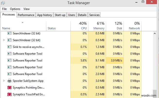 Google Chrome ソフトウェア レポーター ツールを無効にする方法