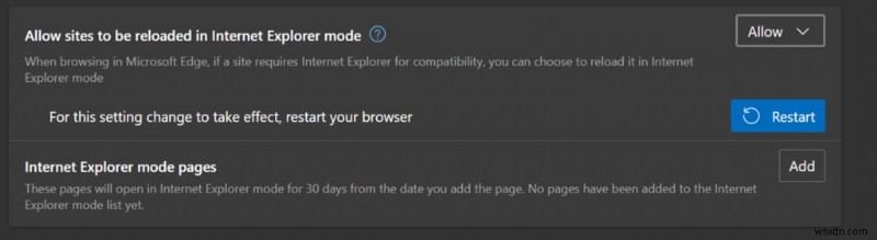 Windows 11 で Internet Explorer を使用する方法