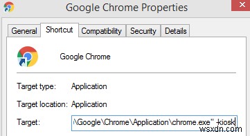 コンピュータで Chrome キオスク モードを有効にする方法