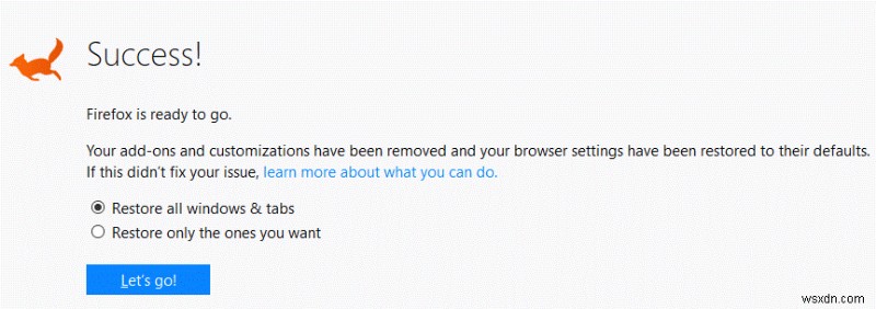 「Refresh Firefox」でブラウジングを改善する
