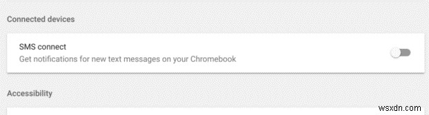 Chromebook でテキスト メッセージを直接受信する方法
