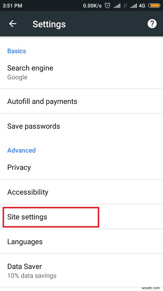 Android で Chrome のプライバシーとセキュリティの設定を管理する方法