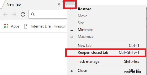 Chrome、Firefox、Edge、Safari ブラウザで閉じたタブを再度開く方法