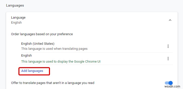 Google Chrome で言語設定を変更する簡単な方法