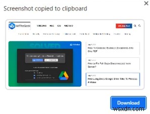 Google Chrome のスクリーンショット ツールを有効にする方法