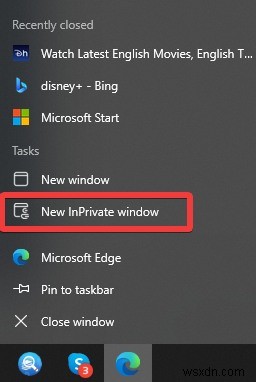 Microsoft Edge プライベート ブラウジングの使用方法 – InPrivate モード