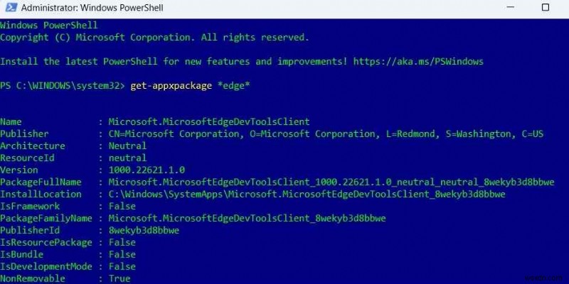 Windows 11 から Microsoft Edge をアンインストールする方法