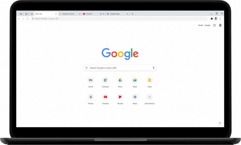 Google Chrome でサイド サーチ パネルを管理する方法