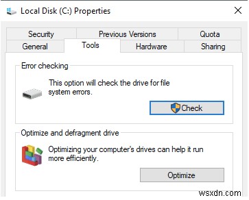 Windows 10 でハードディスクの不良セクタを修正する方法