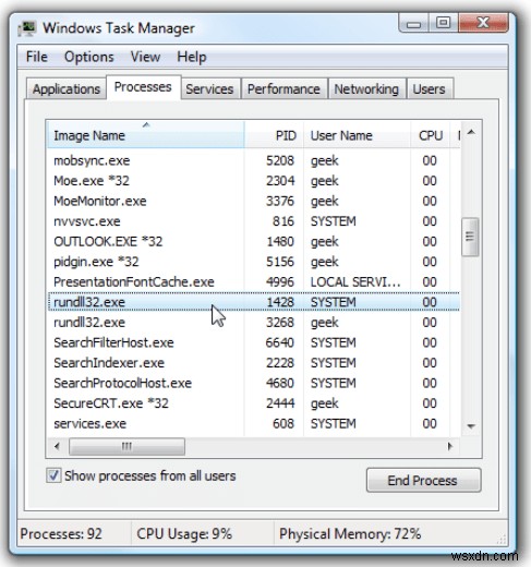 Rundll32.exe とは何か、実行される理由 (更新)