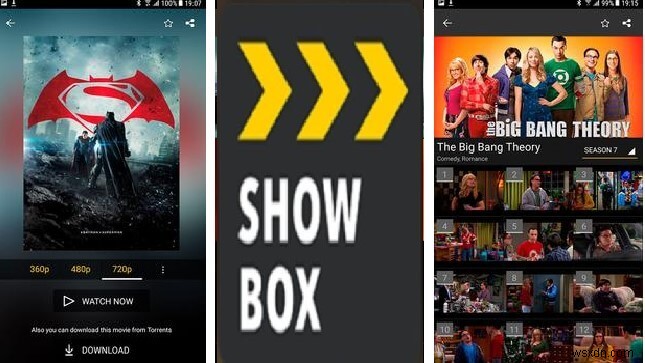 Showbox アプリ for Android とは?