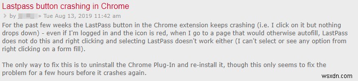 LastPass が Chrome でクラッシュする!これが完璧な代替品です