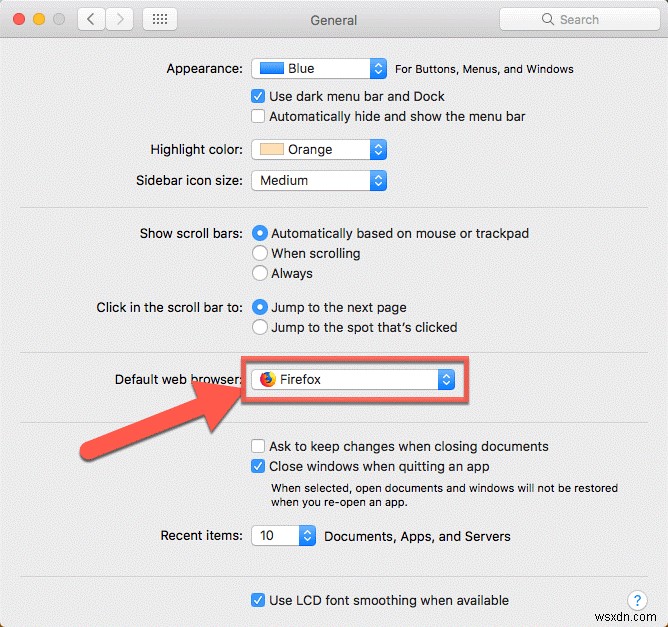 Mac の既定のアプリケーションを変更する手順