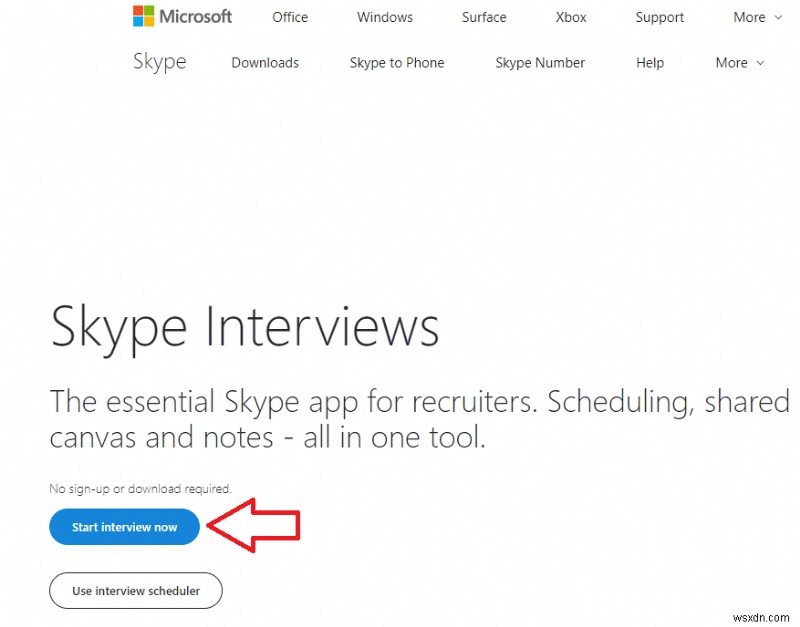 面接プロセスを容易にする最新の Skype 機能