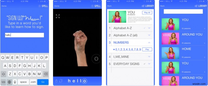 手話を学ぶための iPhone アプリ トップ 5
