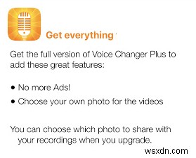 Iphone で Voice Changer Plus アプリを使用するには?
