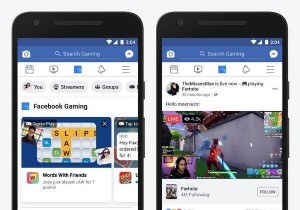 Facebook がゲーム アプリをローンチ