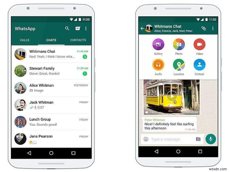 WhatsApp for Android VS iOS:簡単な比較