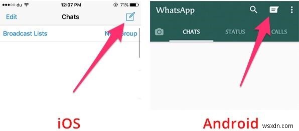 WhatsApp for Android VS iOS:簡単な比較