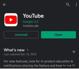 YouTube が Android で動作しない問題を修正する方法