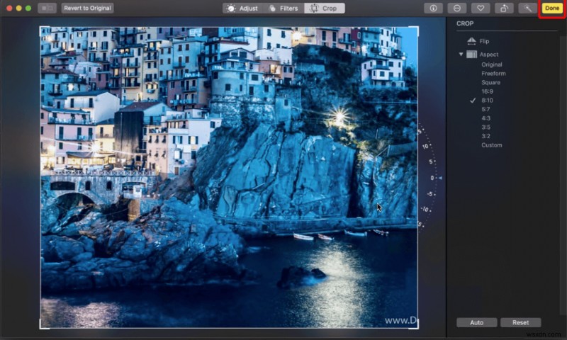 Mac で写真をトリミング、サイズ変更、編集する方法