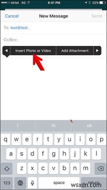 iPhone または iPad で 5 枚以上の写真をメールで共有する方法