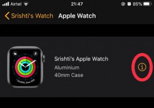 Apple Watch の (I) アイコンとは? Apple Watch のすべてのアイコンと記号のガイド。