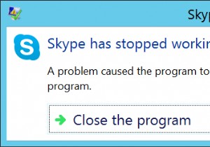 【解決法】Windows 10でSkypeがクラッシュし続ける問題を修正する方法