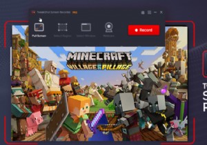 Minecraftでスクリーンショットを撮影&画面録画する方法|TweakShot Screen Recorder活用ガイド