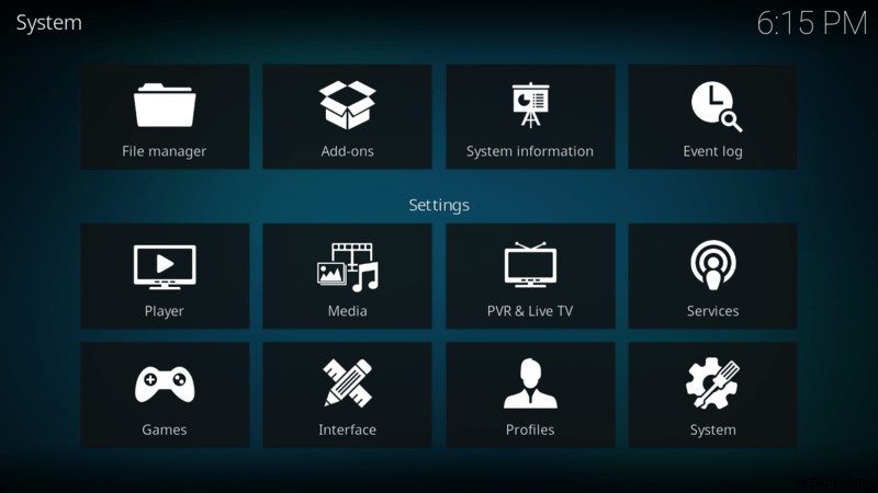 Kodi でペアレンタル コントロールを設定する方法