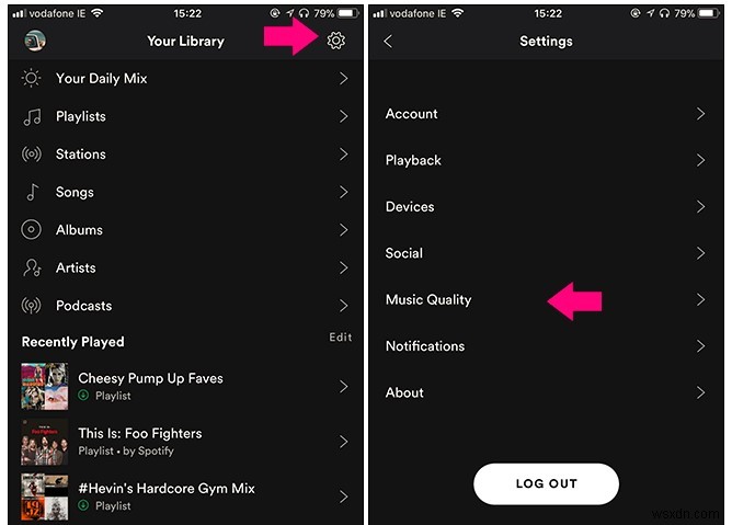 Spotify で高品質の音楽をストリーミングする方法