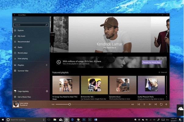 Windows 10 の Groove Music でイコライザーを有効にする方法