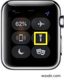 Apple WatchOS 4 で懐中電灯を使用する方法