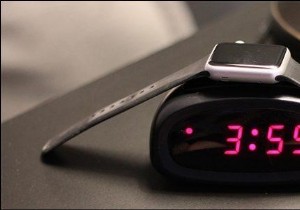 Apple Watch のナイト スタンド モードの使用方法