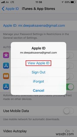 iPhoneでApple IDと詳細な購入履歴を表示する方法 