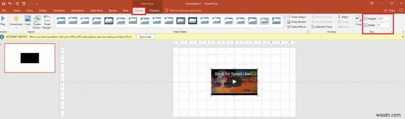 PowerPoint 2010 に YouTube ビデオを埋め込む方法