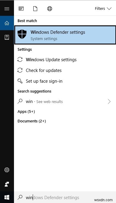 Windows 10 または 8 で SmartScreen フィルタを無効にする方法