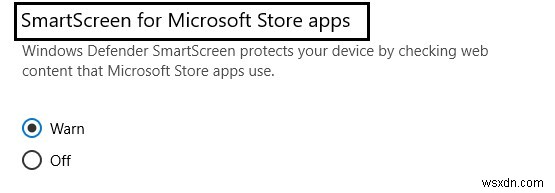 Windows 10 または 8 で SmartScreen フィルタを無効にする方法
